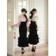 Wth Puji Miss Lola Long Sleeve One Piece(Pre-Order/2 Colours/Full Payment Without Shipping)